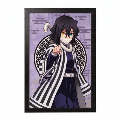 Demon Slayer - Obanai - 11x17 Framed Gel Coat