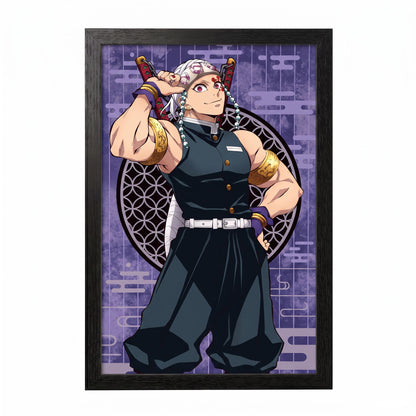 Demon Slayer - Tengen - 11x17 Framed Gel Coat (Copy)