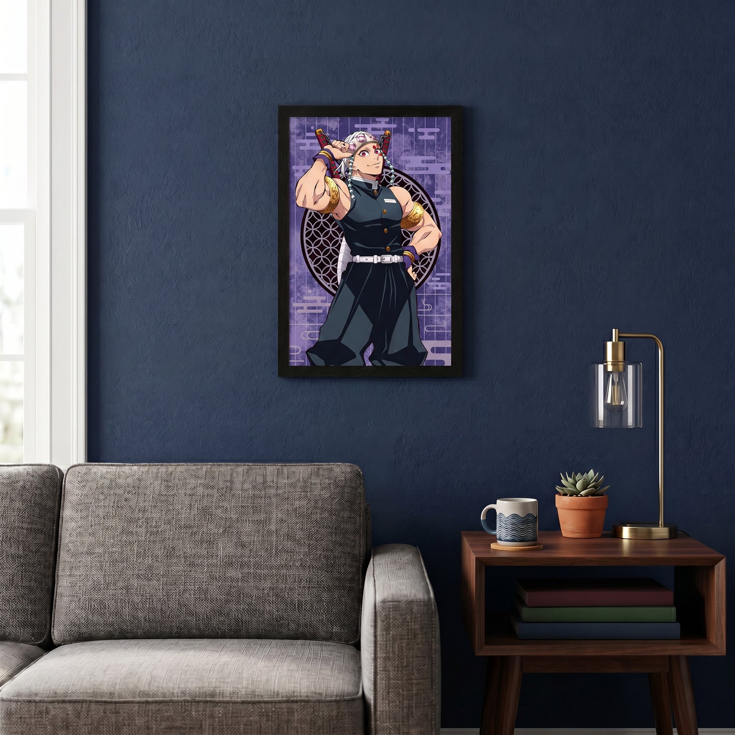 Demon Slayer - Tengen - 11x17 Framed Gel Coat (Copy)