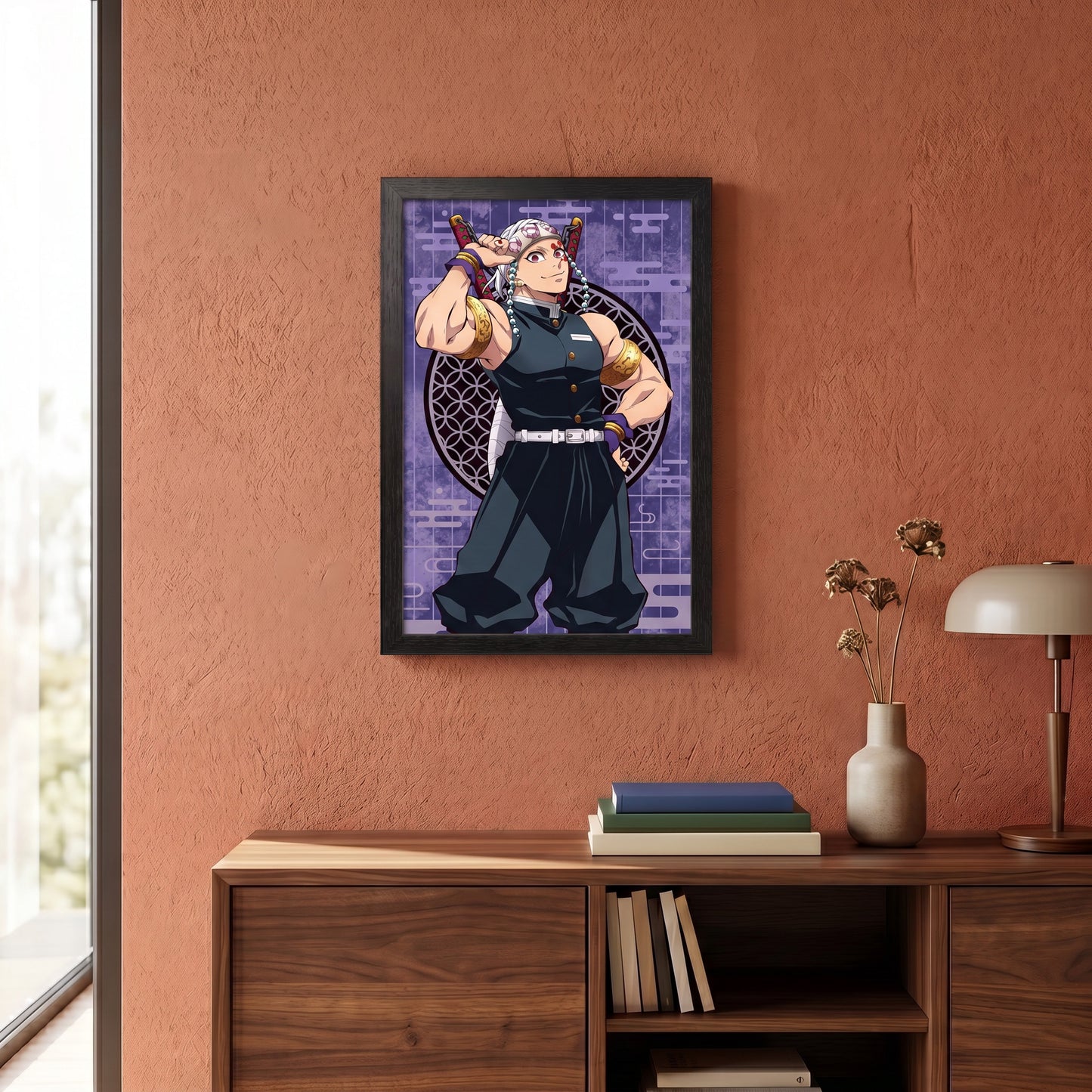 Demon Slayer - Tengen - 11x17 Framed Gel Coat (Copy)
