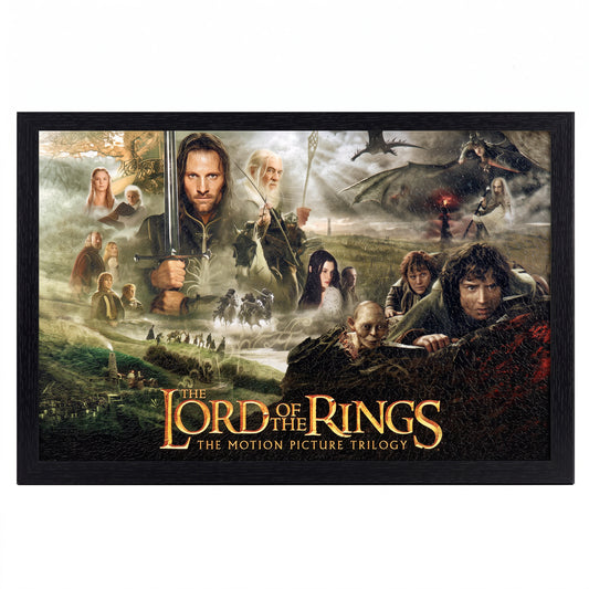 The Lord of the Rings - Trilogy Collage - 11x17 Framed Gel Coat