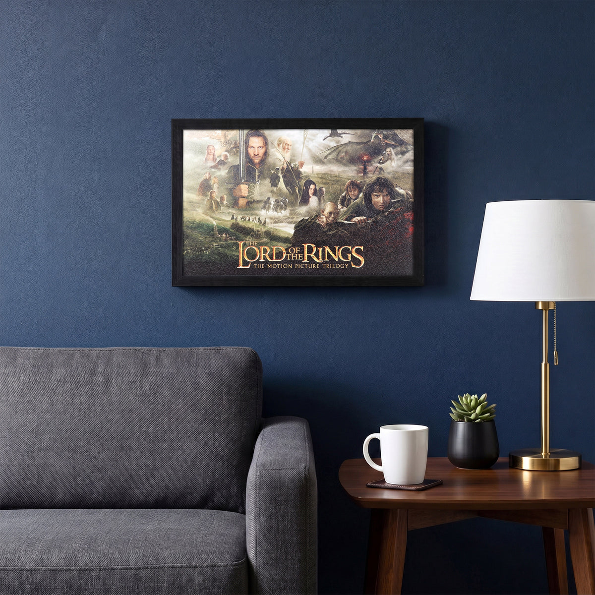 The Lord of the Rings - Trilogy Collage - 11x17 Framed Gel Coat