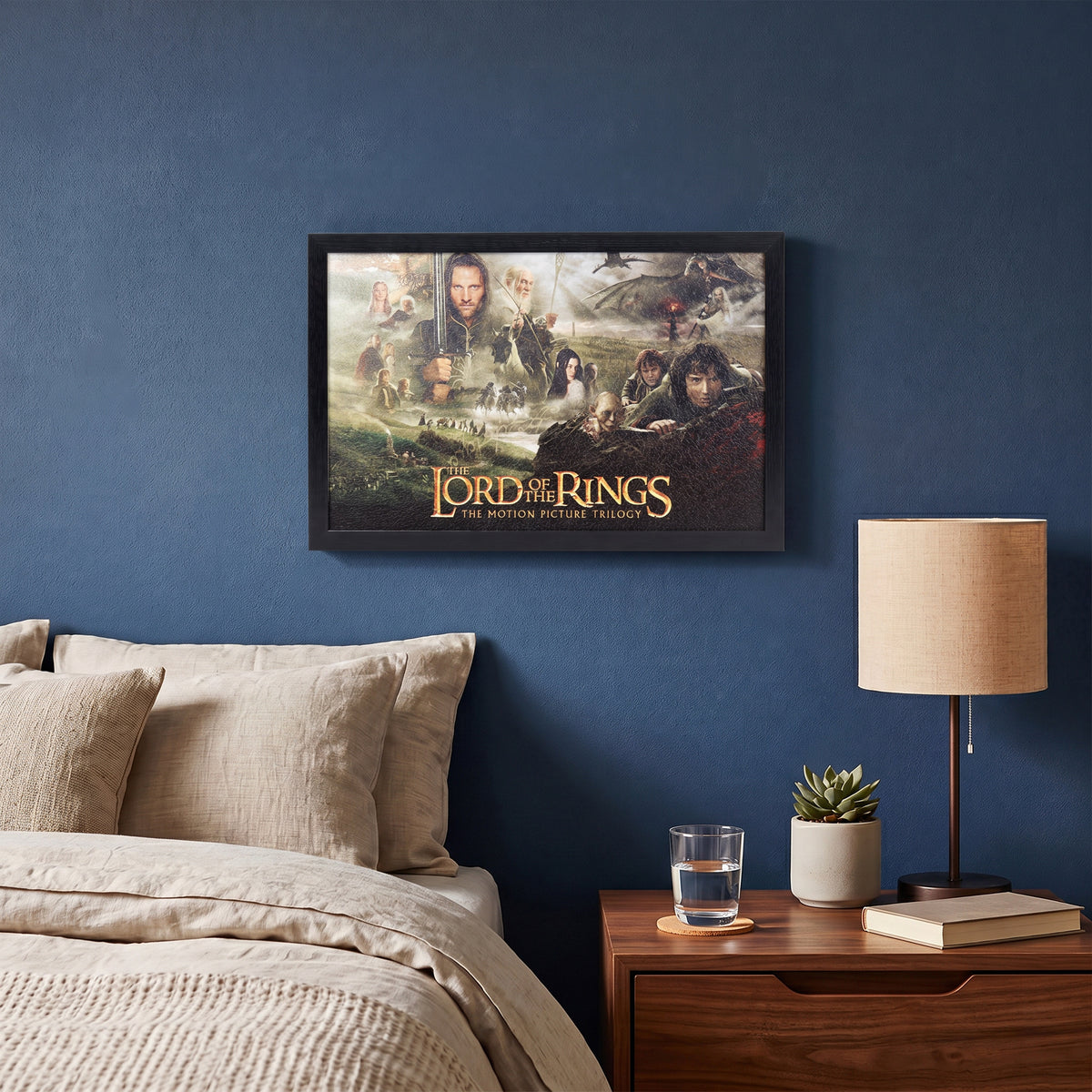 The Lord of the Rings - Trilogy Collage - 11x17 Framed Gel Coat