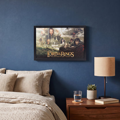 The Lord of the Rings - Trilogy Collage - 11x17 Framed Gel Coat