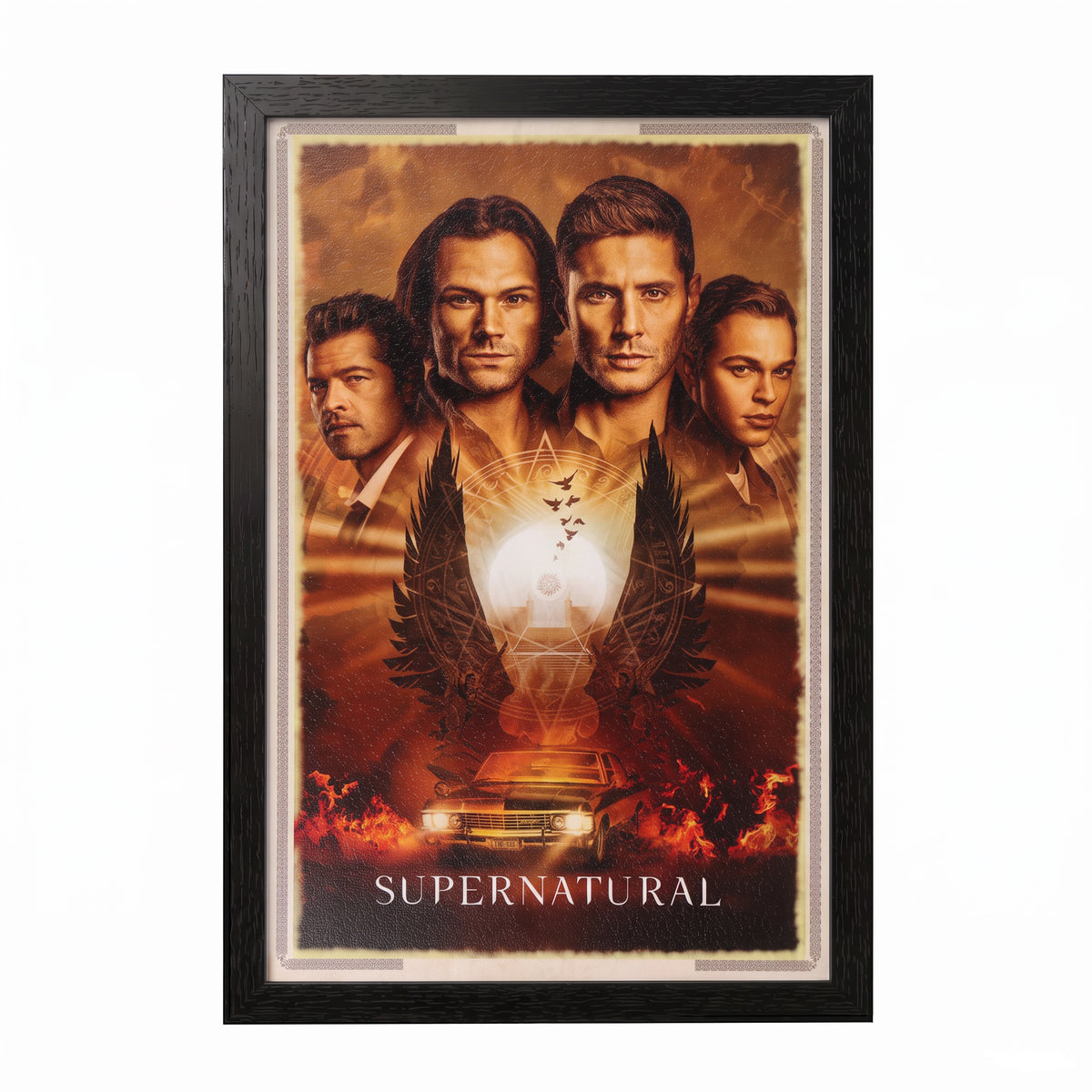 Supernatural - Last Season - 11x17 Framed Gel Coat