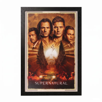 Supernatural - Last Season - 11x17 Framed Gel Coat