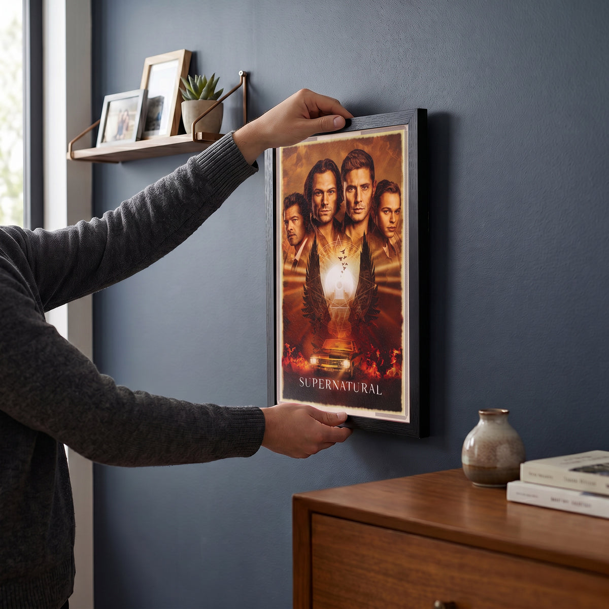 Supernatural - Last Season - 11x17 Framed Gel Coat