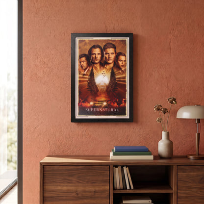 Supernatural - Last Season - 11x17 Framed Gel Coat