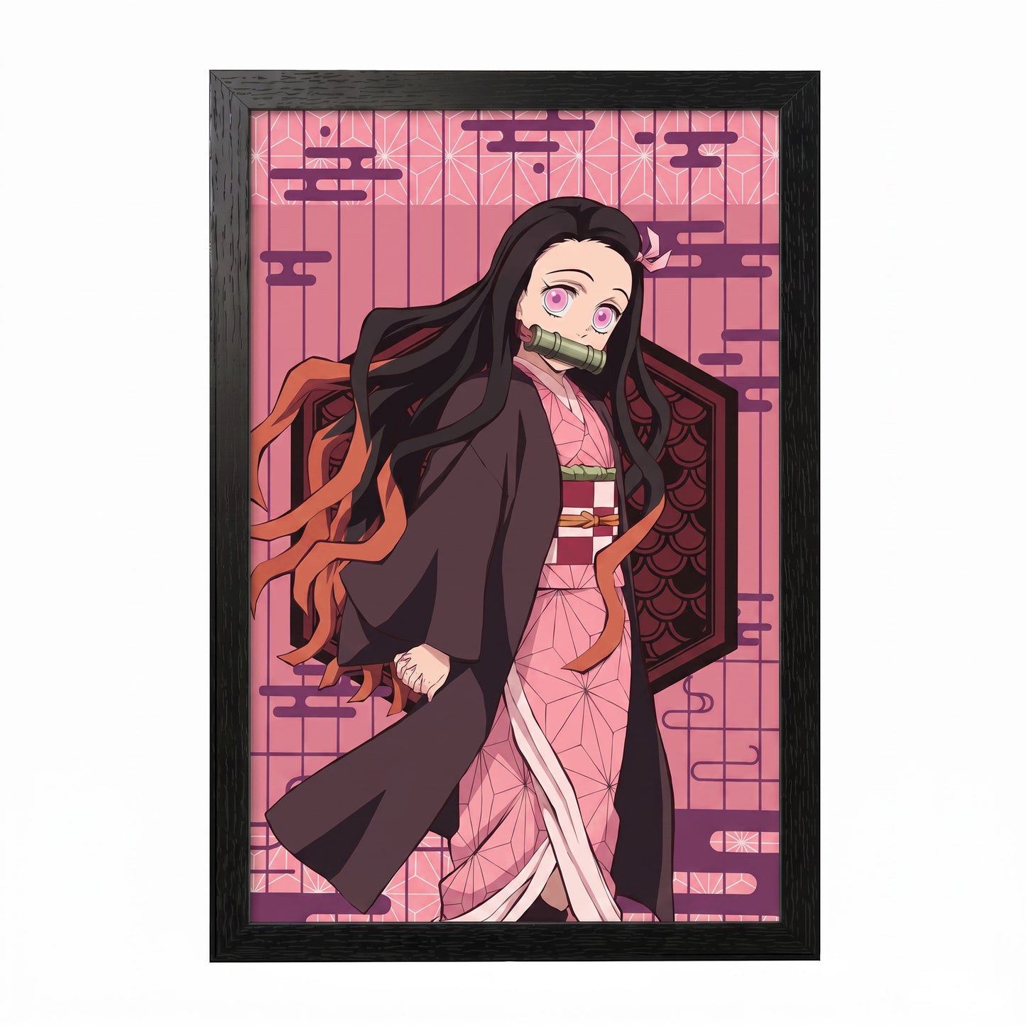 Demon Slayer - Nezuko - 11x17 Framed Gel Coat