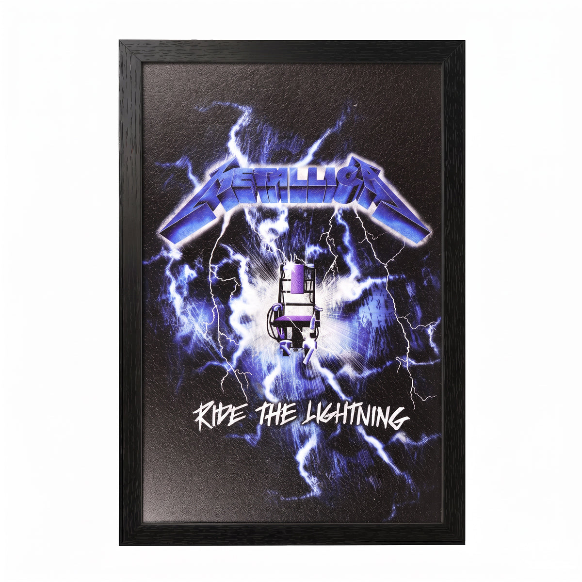 Metallica - Ride the Lightning - 11x17 Framed Gel Coat