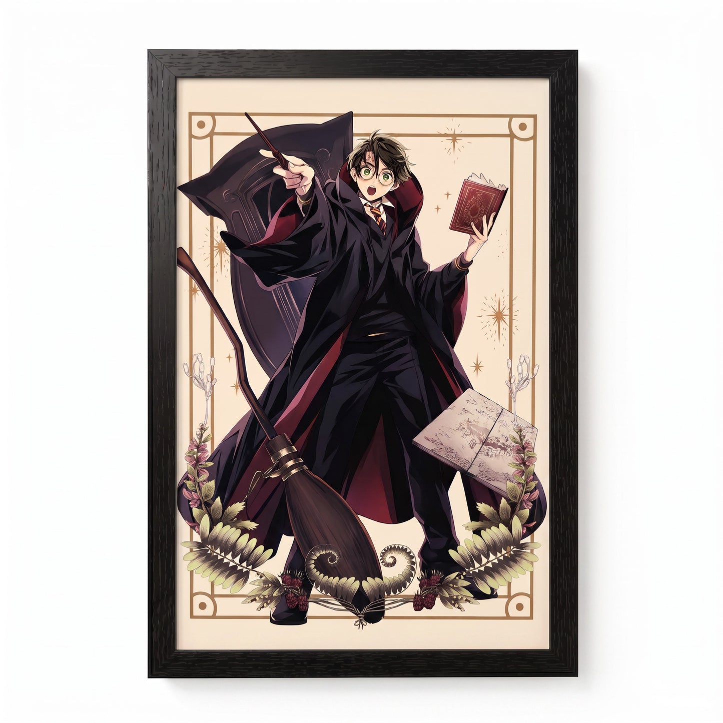 Harry Potter - Harry-Cast a Spell - 11x17 Framed Gel Coat