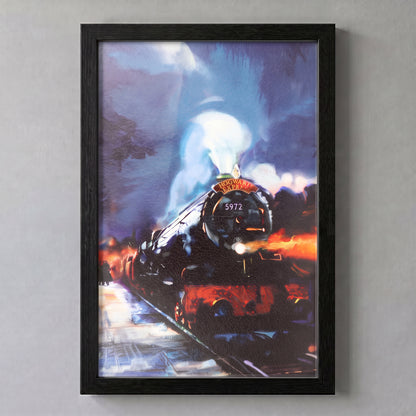 Harry Potter - Hogwarts Express-Painting - 11x17 Framed Gel Coat