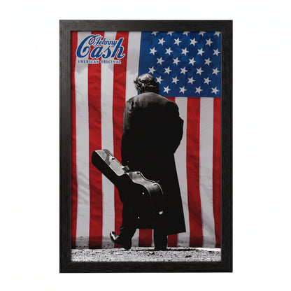 Johnny Cash - An American Walk - 11x17 Framed Gel Coat