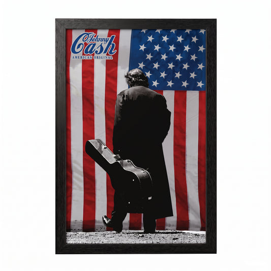 Johnny Cash - An American Walk - 11x17 Framed Gel Coat