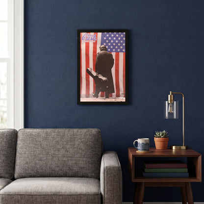 Johnny Cash - An American Walk - 11x17 Framed Gel Coat