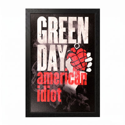 Green Day - American Idiot - Gel Coat encadré 11x17