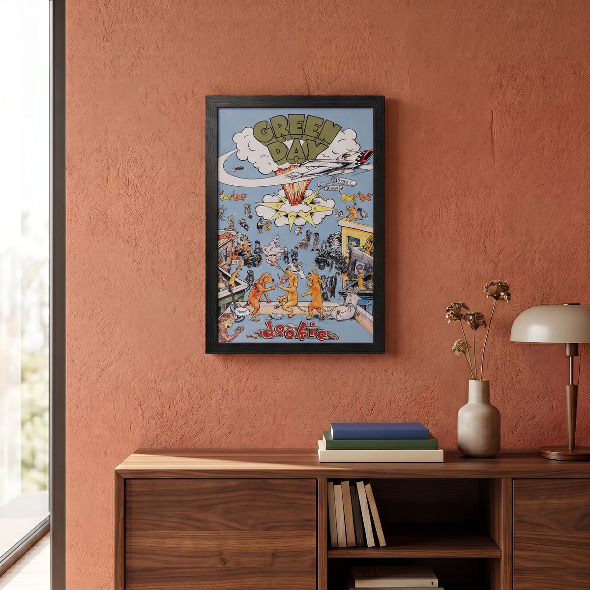 Green Day - Dookie - Gel Coat encadré 11x17