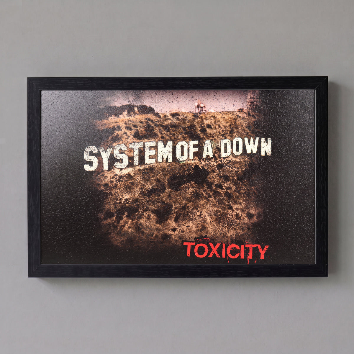 System of a Down - Toxicity - Gel Coat encadré 11x17