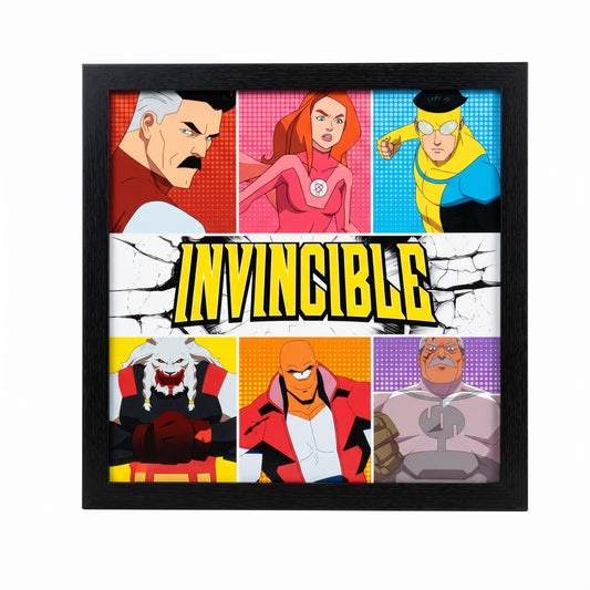 Invincible - Characters - 12x12 Gel Coat