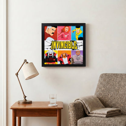 Invincible - Characters - 12x12 Gel Coat