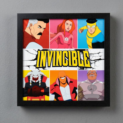 Invincible - Characters - 12x12 Gel Coat