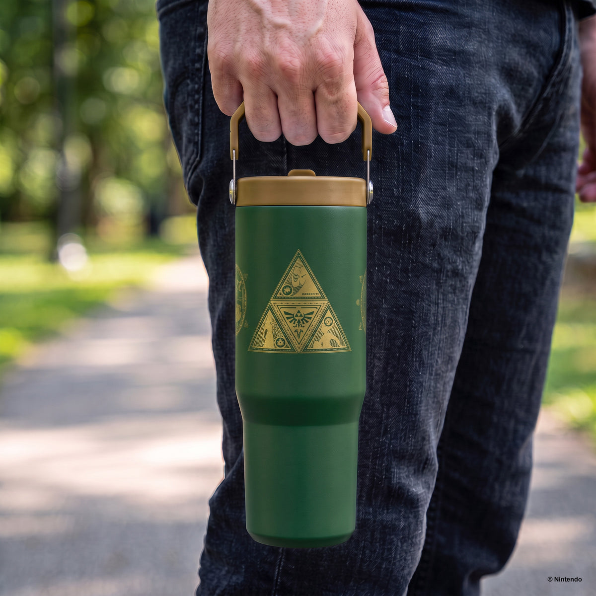 The Legend of Zelda™ – Icons 30oz Flip Straw Tumbler