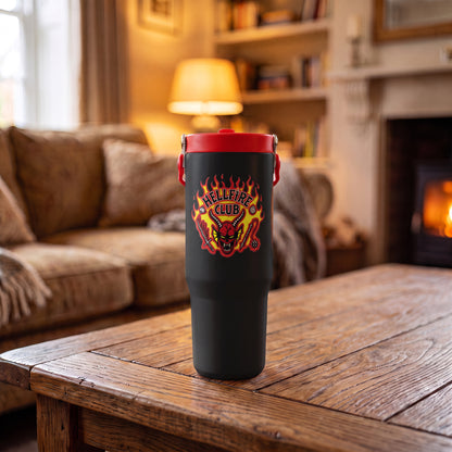 Stranger Things™ – Hellfire Club 30oz Flip Straw Tumbler