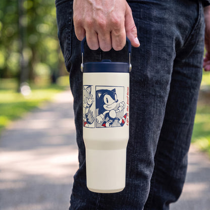 Classic Sonic™ - Fast Lane 30oz Flip Straw Tumbler