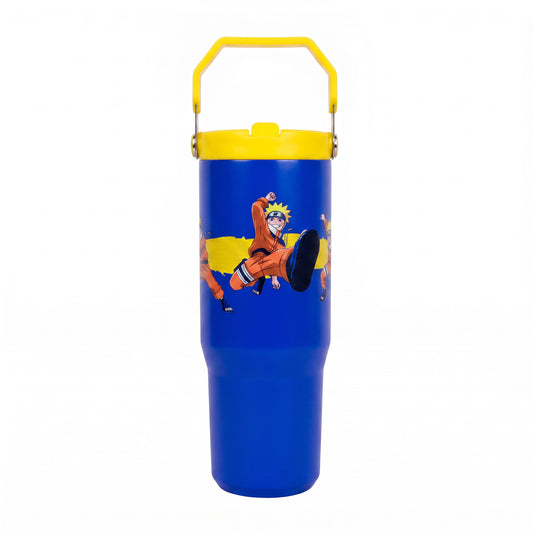 Naruto Shippuden – Naruto Poses 30oz Flip Straw Tumbler