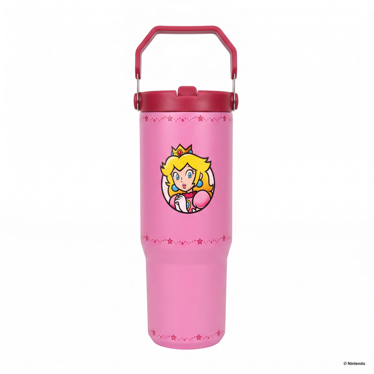 Super Mario™ – Princess Peach Star Power 30 oz Flip Straw Tumbler