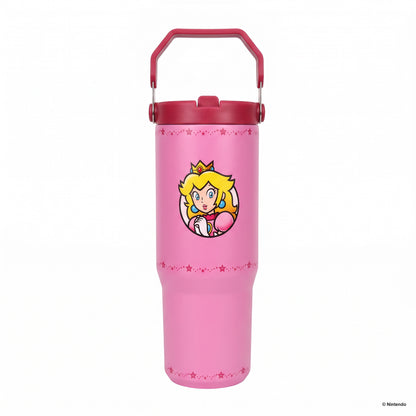 Super Mario™ – Princess Peach Star Power 30 oz Flip Straw Tumbler