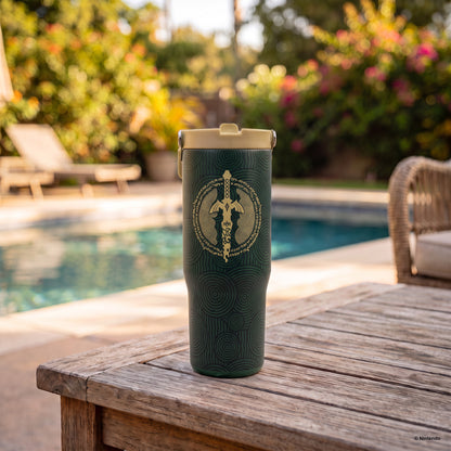 Zelda™ – Corrupted Sword 30oz Flip Straw Tumbler