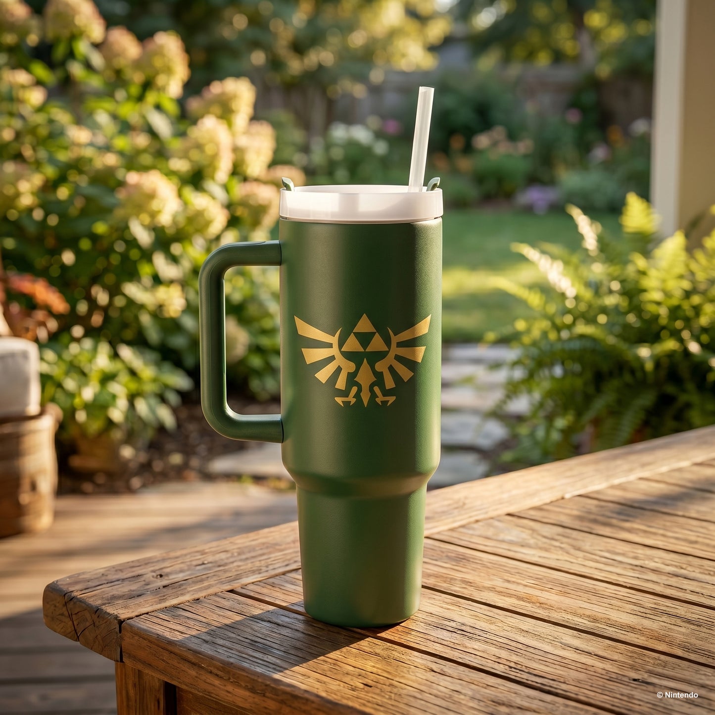 Zelda- Hyrule Logo 40oz Stainless Steel Tumbler
