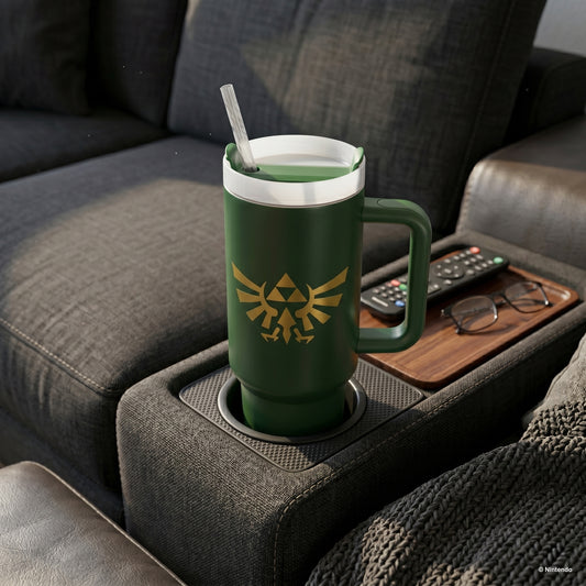 Zelda- Hyrule Logo 40oz Stainless Steel Tumbler