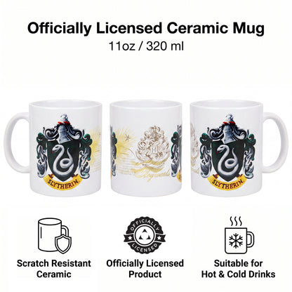 Harry Potter - Slytherin Crest - 11 Oz Mug