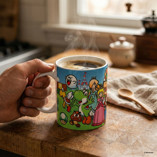 Super Mario - Characters Ceramic Mug (11 oz)