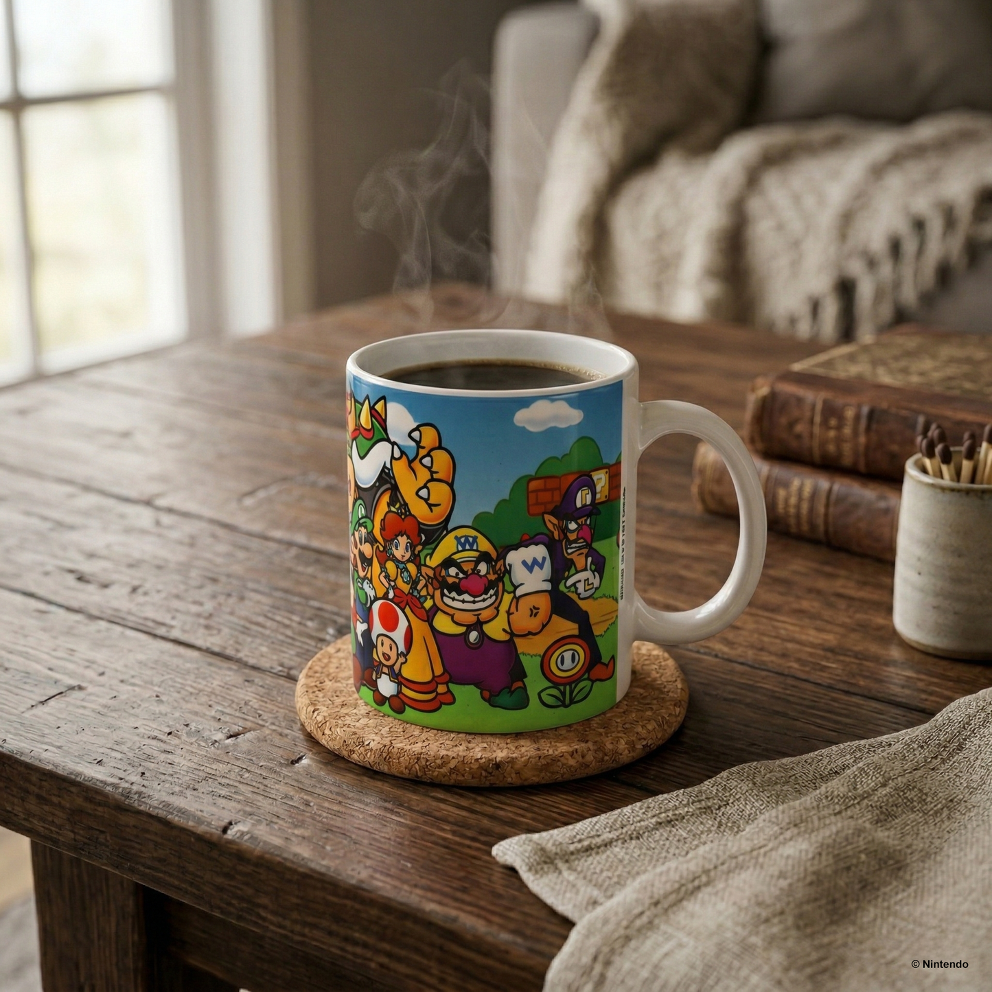 Super Mario - Characters Ceramic Mug (11 oz)