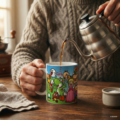 Super Mario - Characters Ceramic Mug (11 oz)