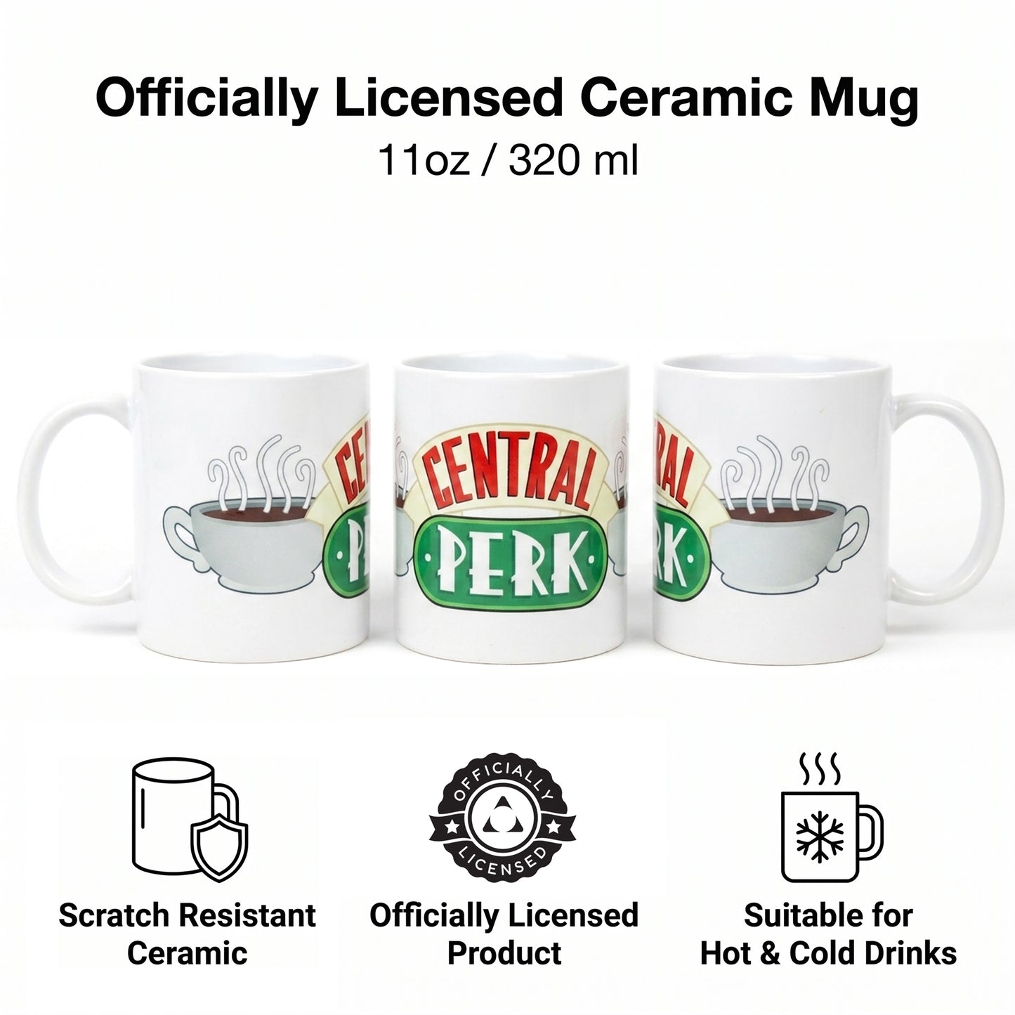 Friends - Central Perk - 11 Oz Mug