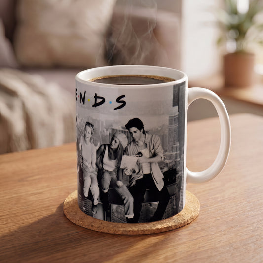 Friends - Lunch on a Skyscraper - 11 Oz Mug