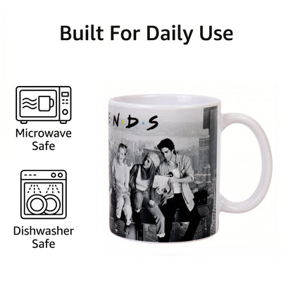 Friends - Lunch on a Skyscraper - 11 Oz Mug