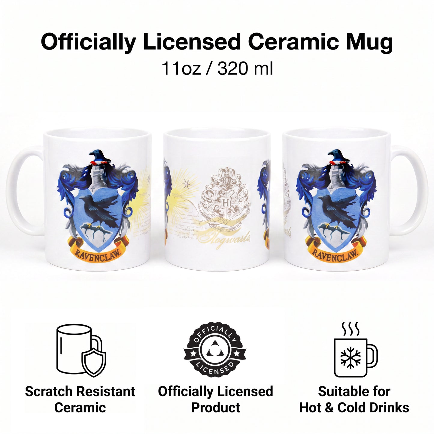 Harry Potter - Ravenclaw Crest - 11 Oz Mug