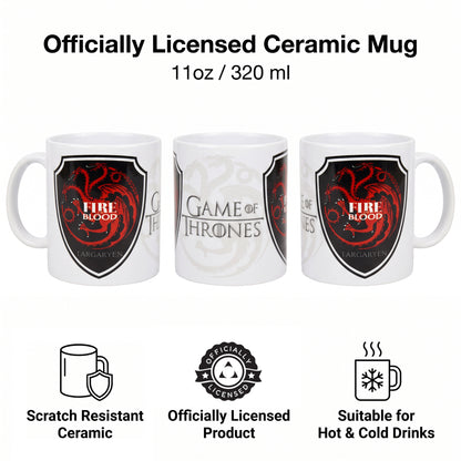 Game of Thrones - Targaryen Ceramic Mug (11 oz)