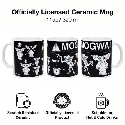 Gremlins - Mogwai Rules Ceramic Mug (11 oz)