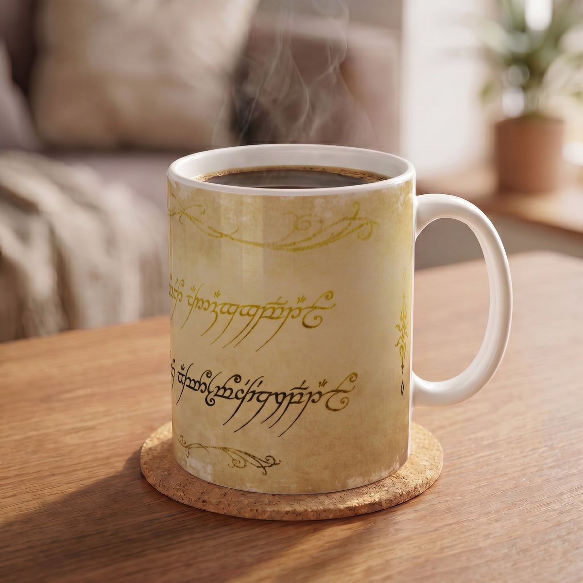 The Lord of the Rings - Ring Inscription - 11 Oz Mug