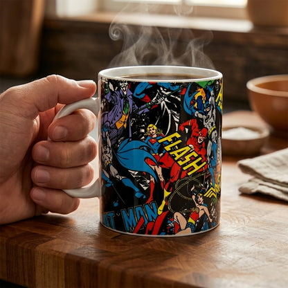 DC Comics - Montage - 11 Oz Mug