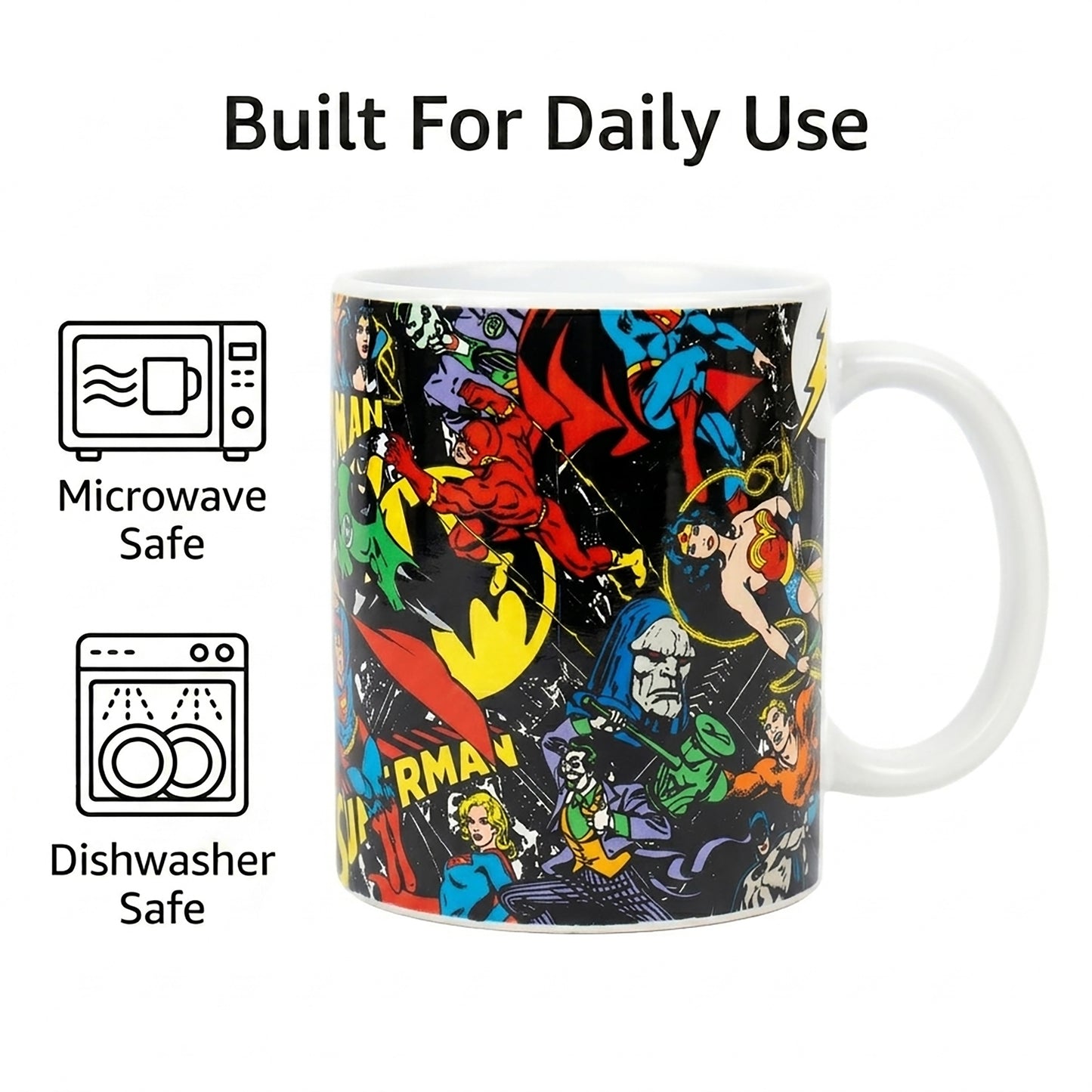 DC Comics - Montage - 11 Oz Mug