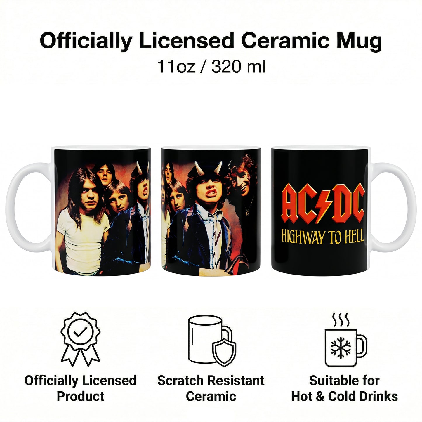 AC/DC - Highway To Hell - 11 Oz Mug