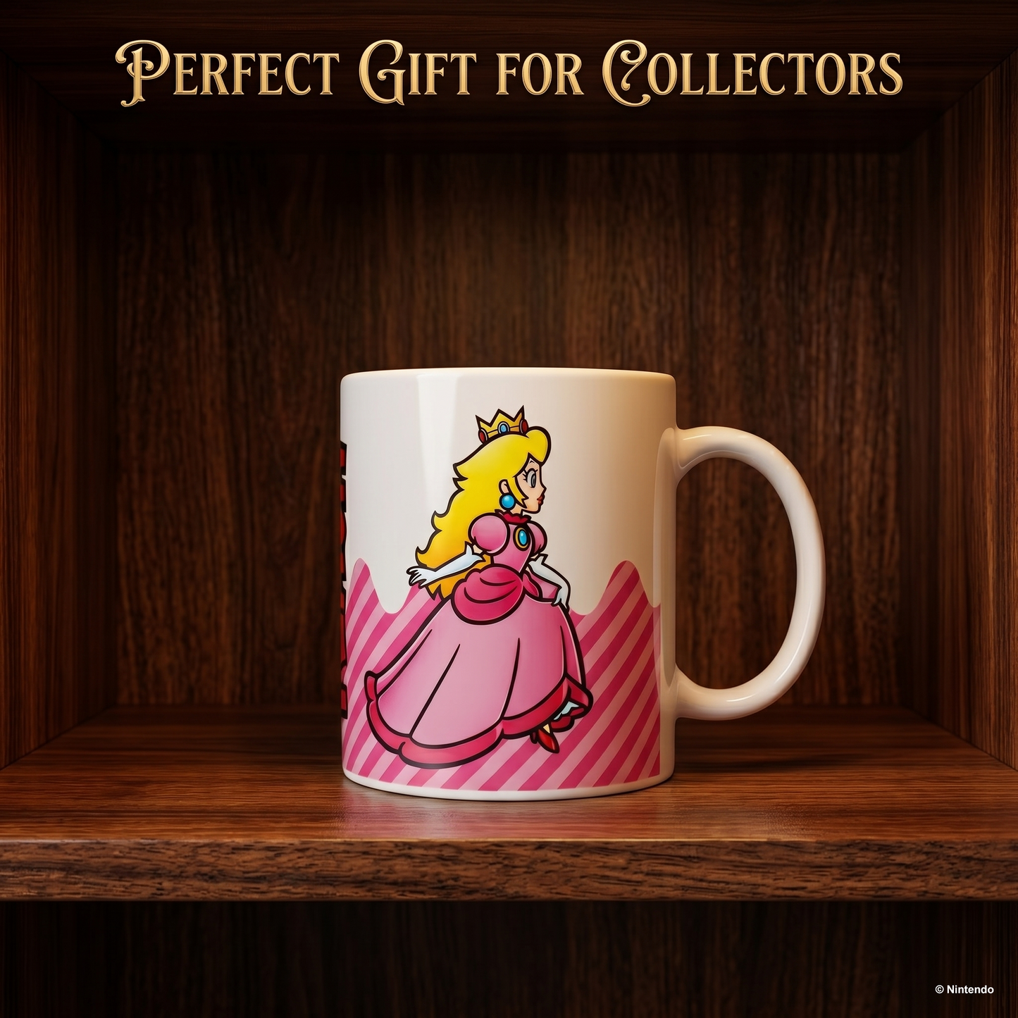 Super Mario – Princess Peach Ceramic Mug (11 oz)