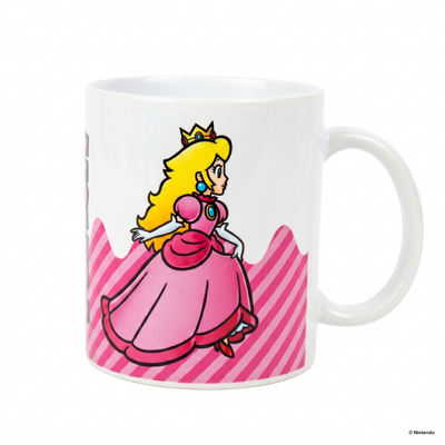 Super Mario – Princess Peach Ceramic Mug (11 oz)
